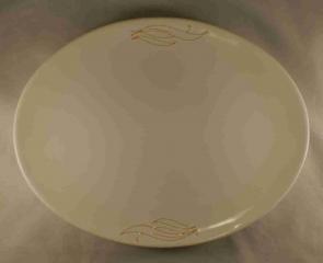 Gmundner Keramik-Platte oval 33